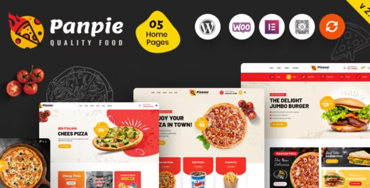 Panpie - Restaurant WordPress Theme