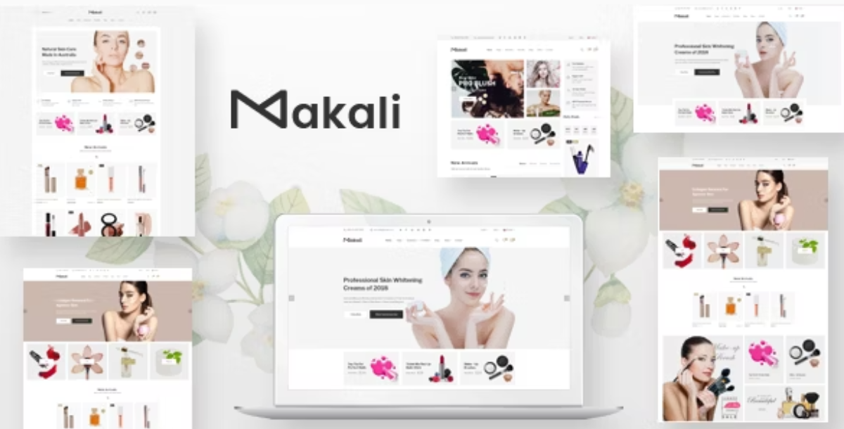 Makali - Cosmetics & Beauty OpenCart Theme (Included Color Swatches)