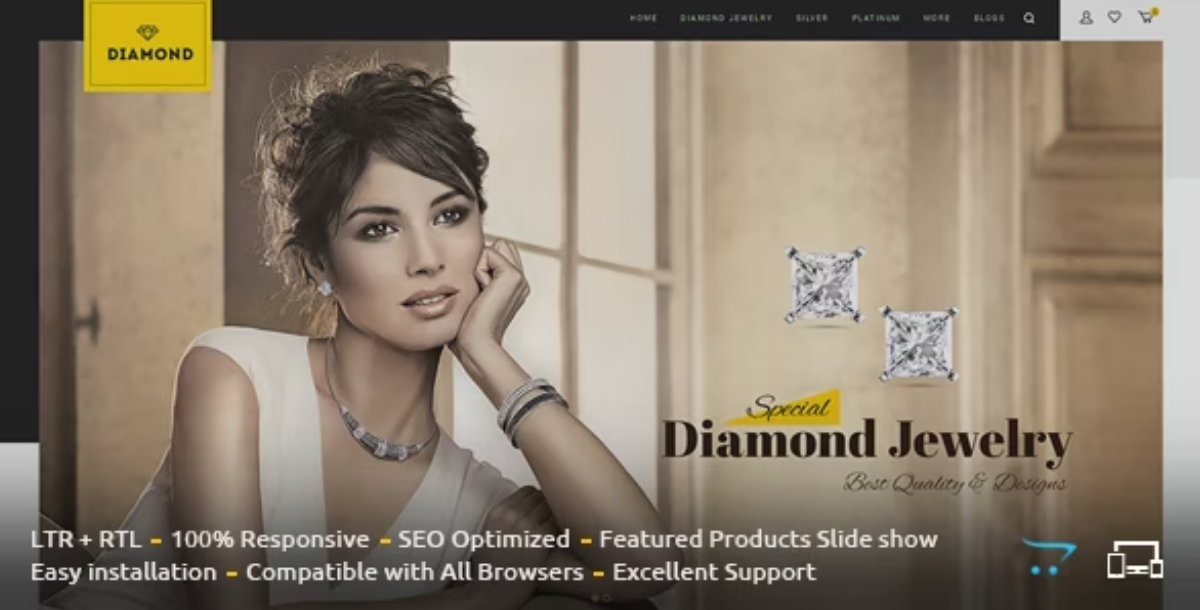 Diamond - Responsive OpenCart Theme