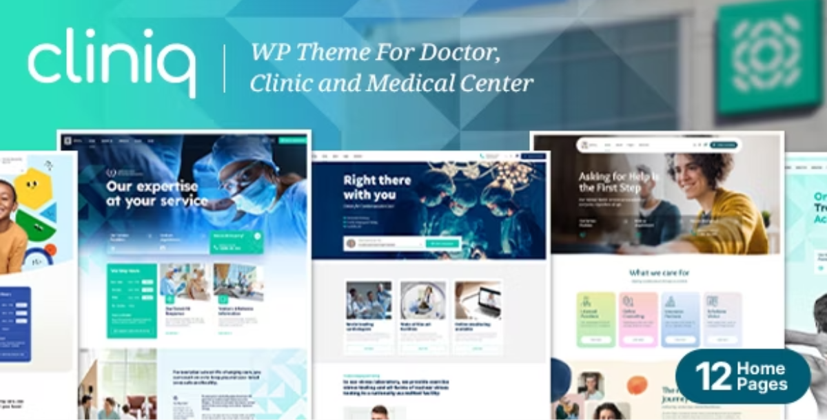 Cliniq - Doctor & Medical WordPress Theme