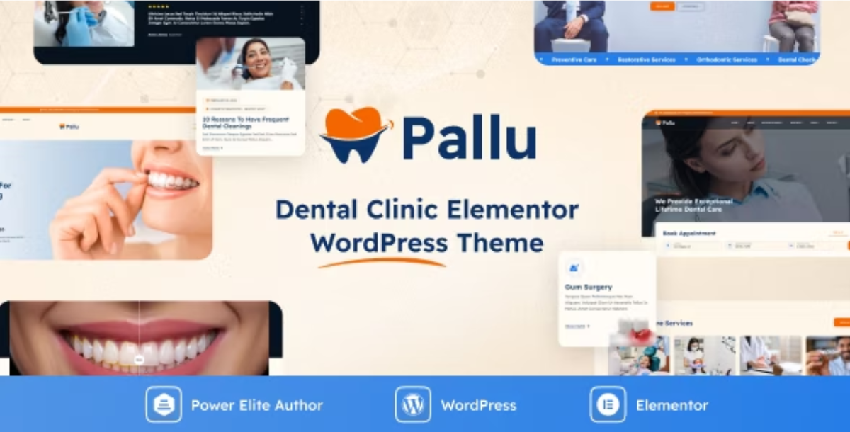 Pallu - Dentist Medical WordPress Theme