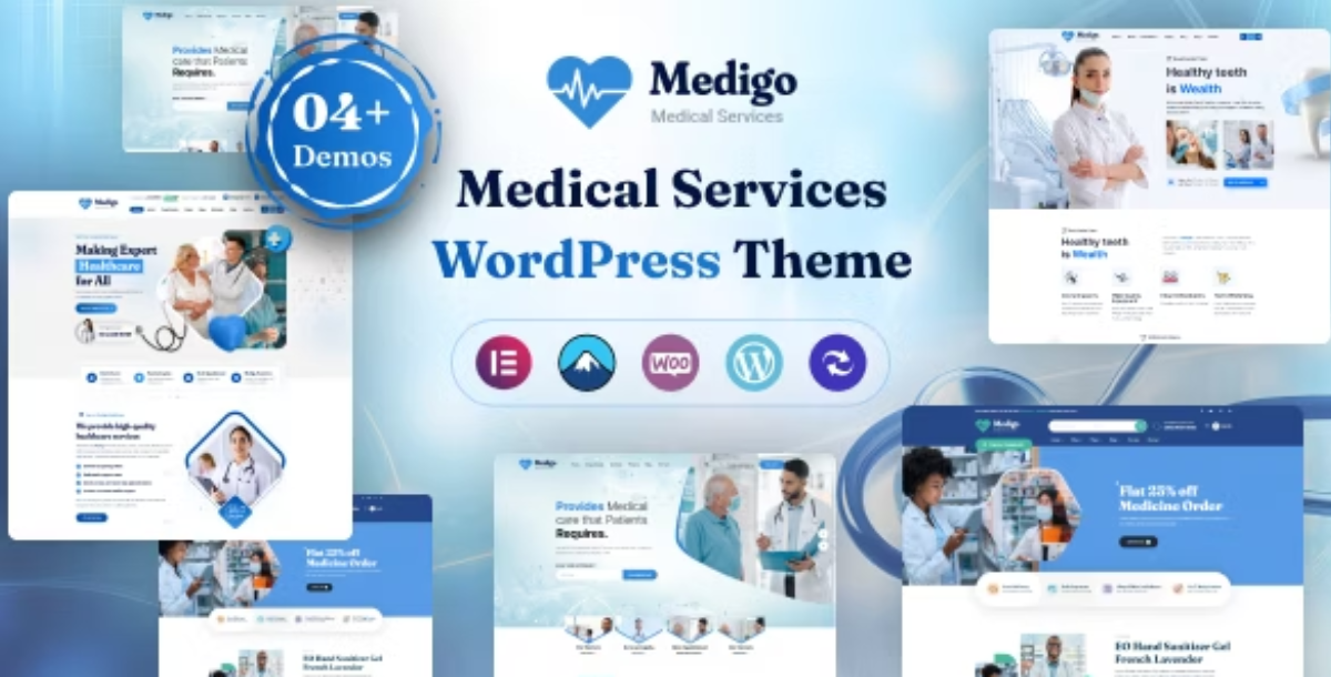 Medigo - Medical WordPress Theme