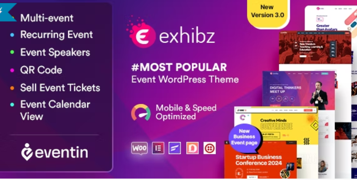 Exhibz | Event Conference WordPress Theme