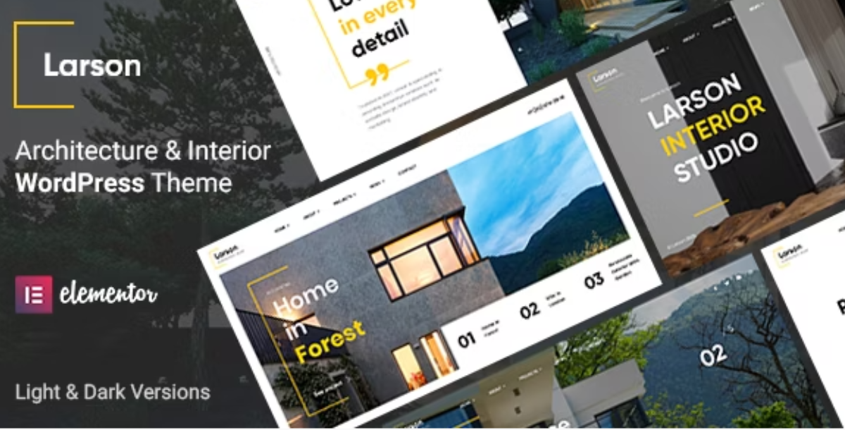 Larson - Architecture WordPress Theme