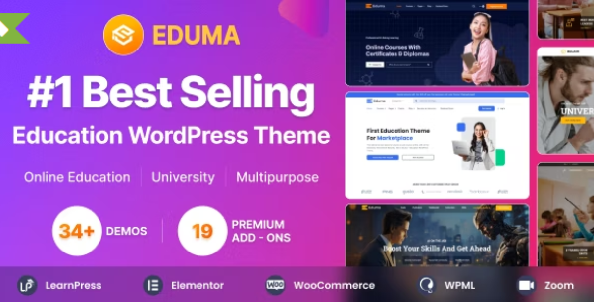 Eduma - Education WordPress Theme