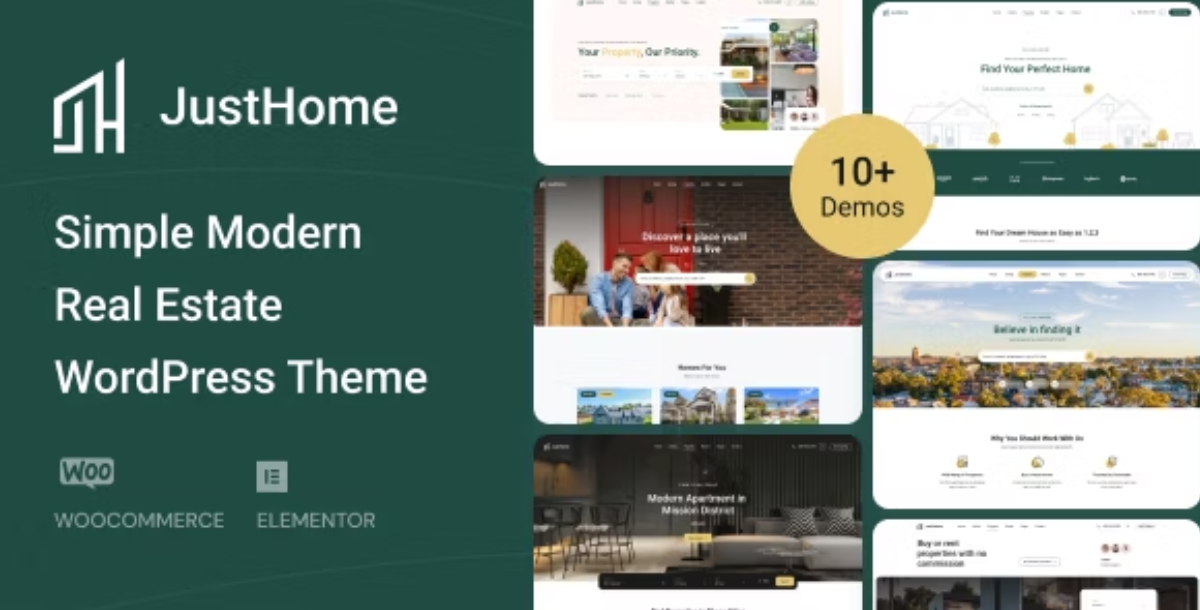 Justhome – Real Estate WordPress Theme