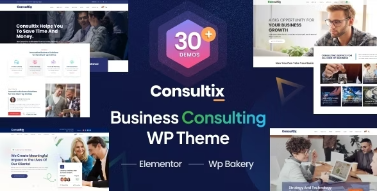 Consultix - Business Consulting WordPress Theme