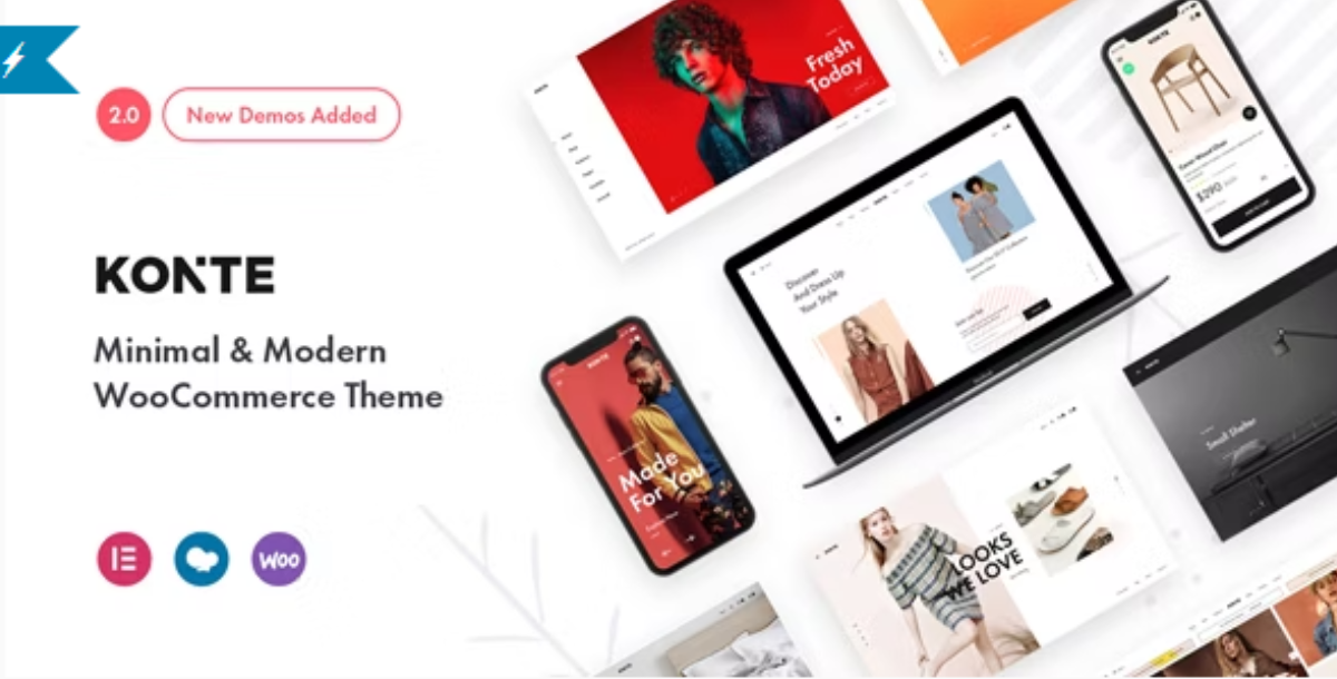 Konte - Minimal & Modern WooCommerce WordPress Theme