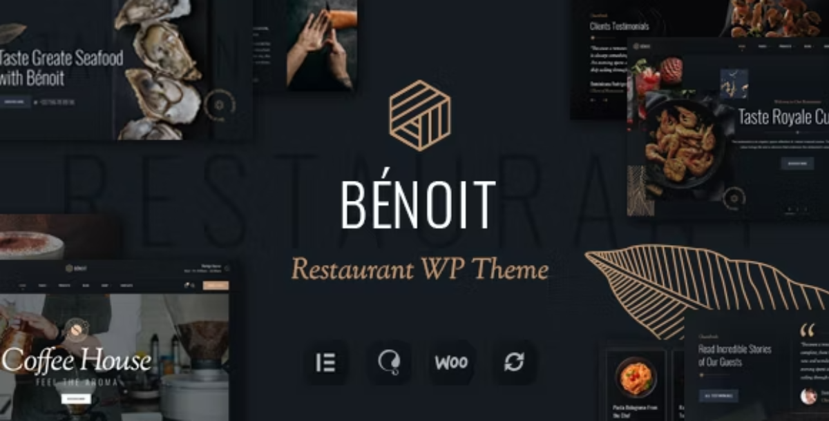 Benoit - Restaurants & Cafes WordPress Theme