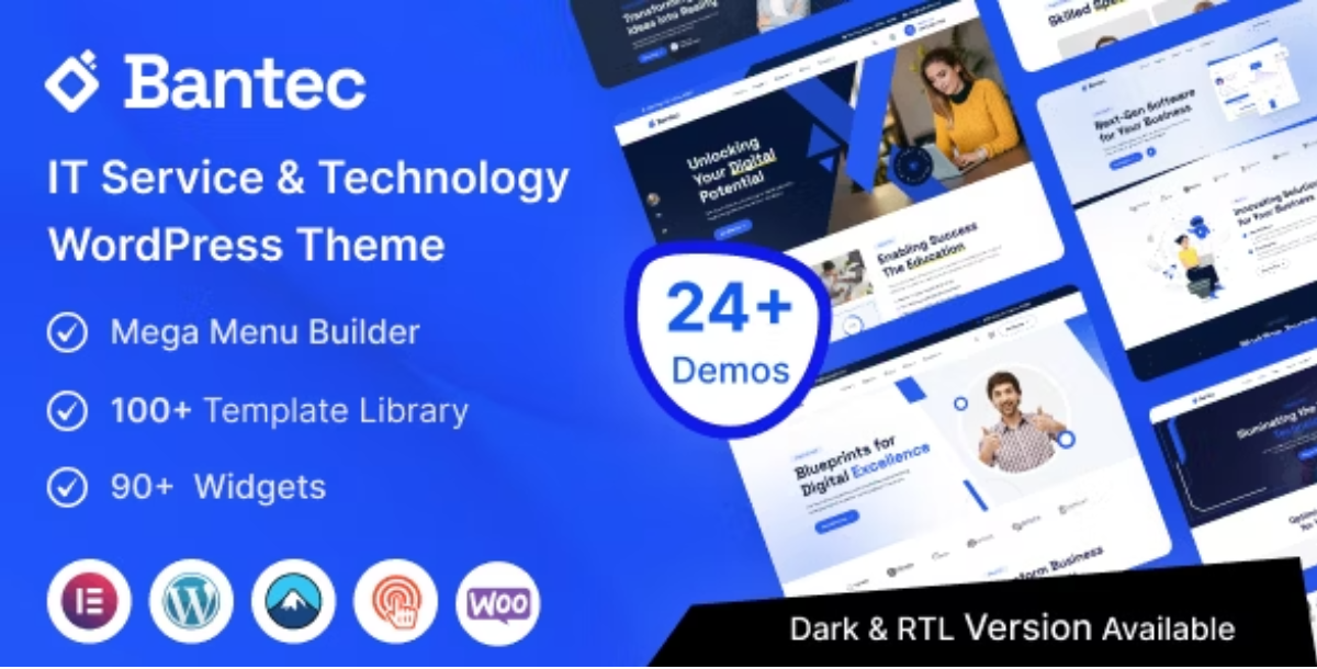 Bantec - IT Service & Technology WordPress Theme