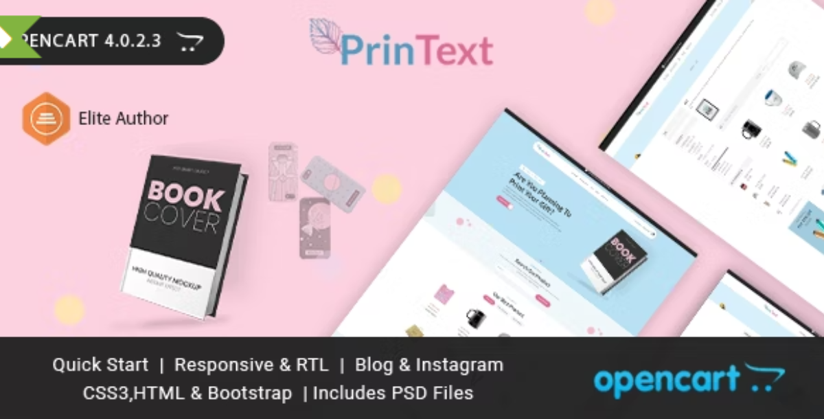 Printext - Printing Opencart Theme