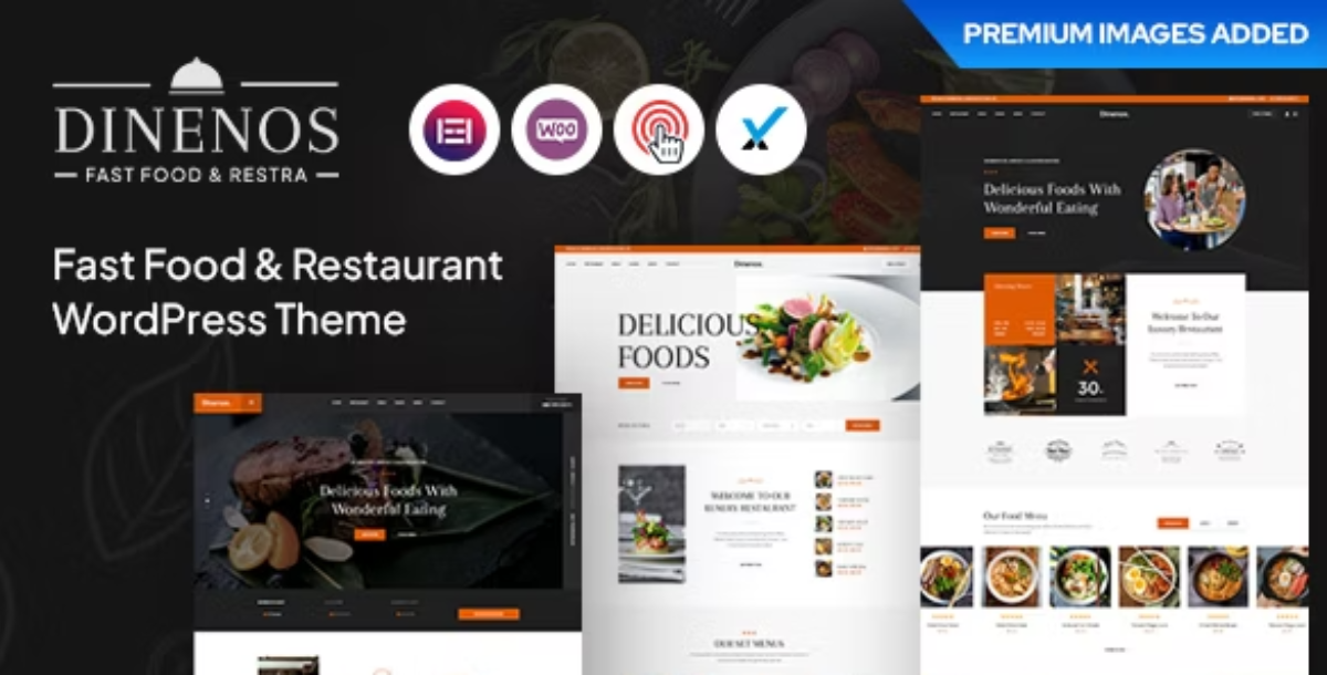 Dinenos - Restaurant WordPress Theme