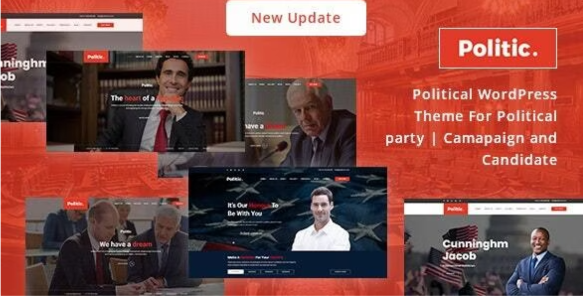 Politic - Political WordPress Theme