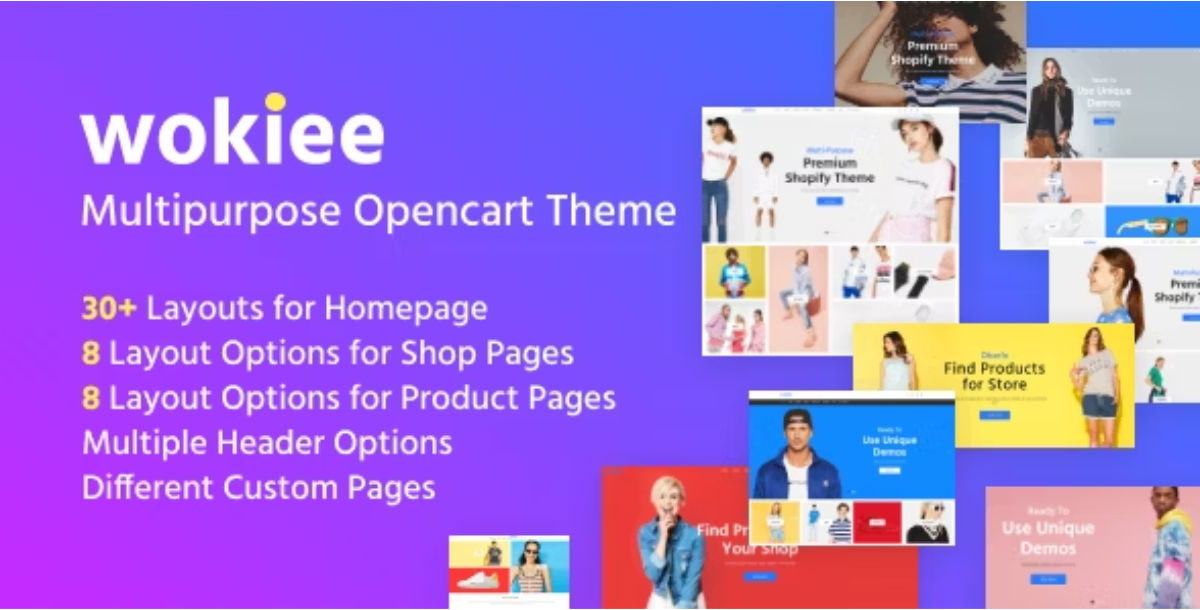 Wokiee - Premium OpenCart Theme