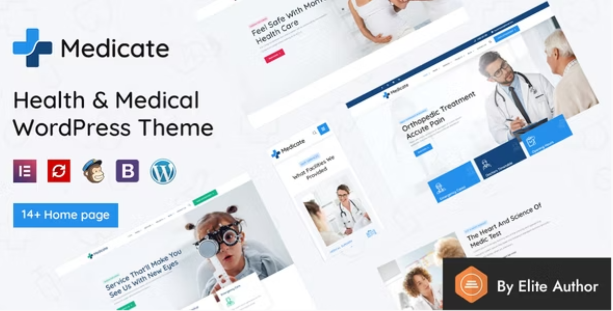 Medicate – Health & Medical WordPress Theme + RTL Ready