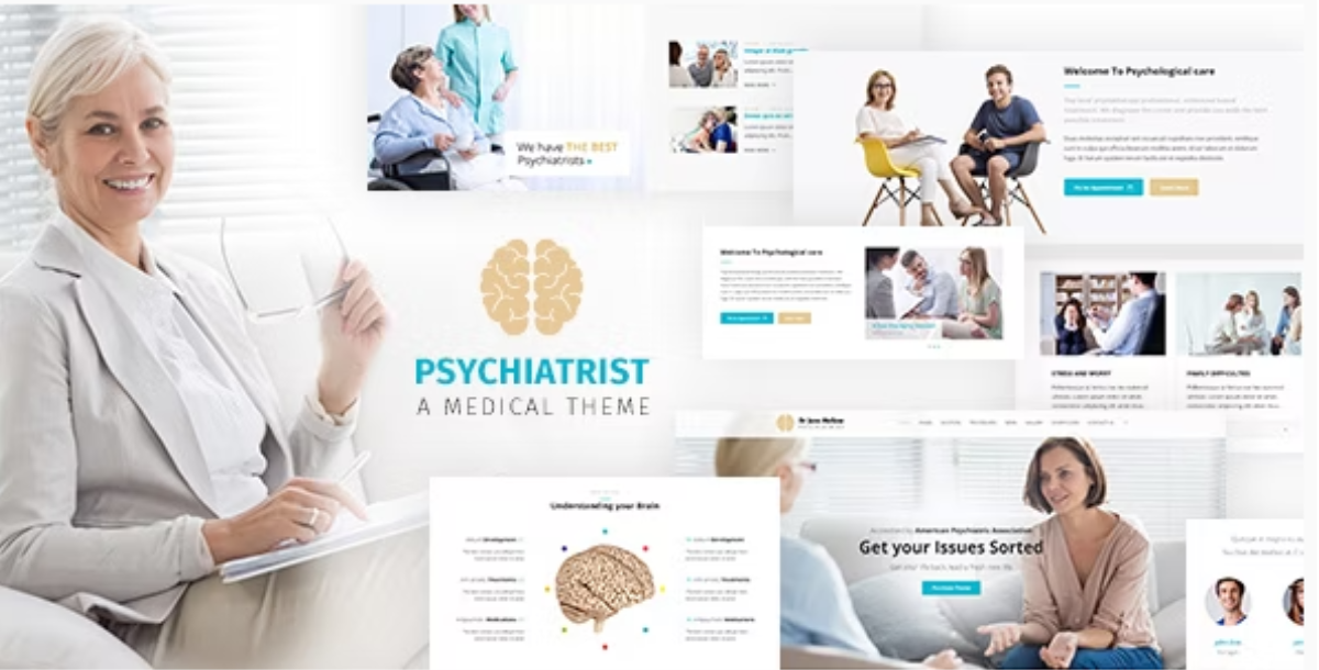 Psychology - Counseling WordPress Theme