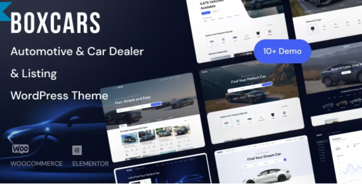 Boxcar – Automotive & Car Dealer WordPress Theme