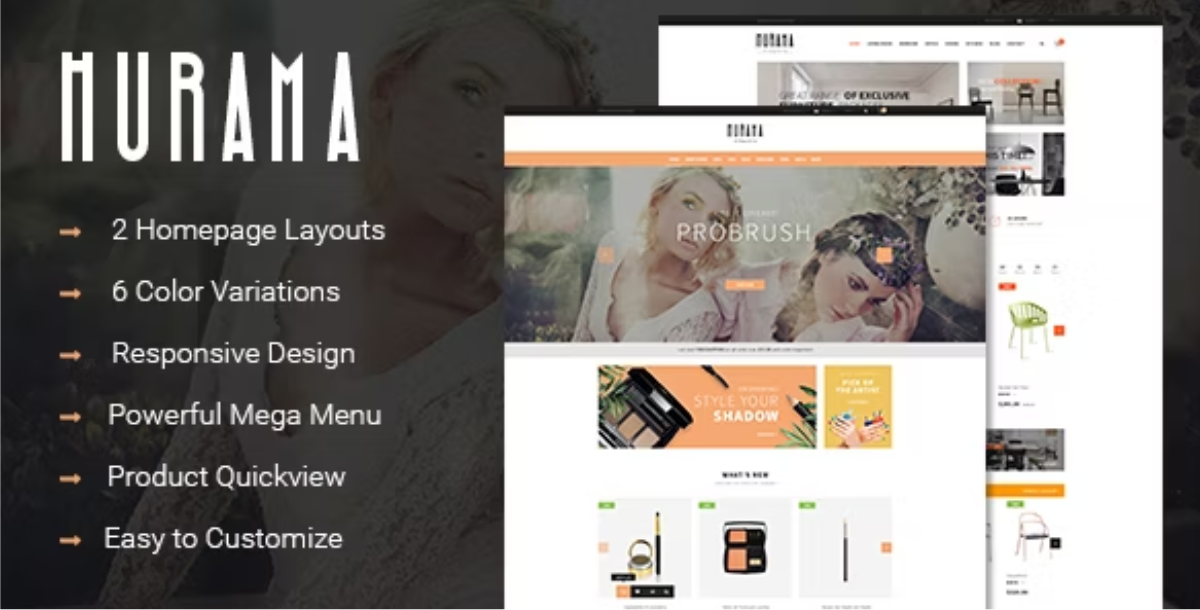 Hurama - Responsive Multipurpose OpenCart Theme