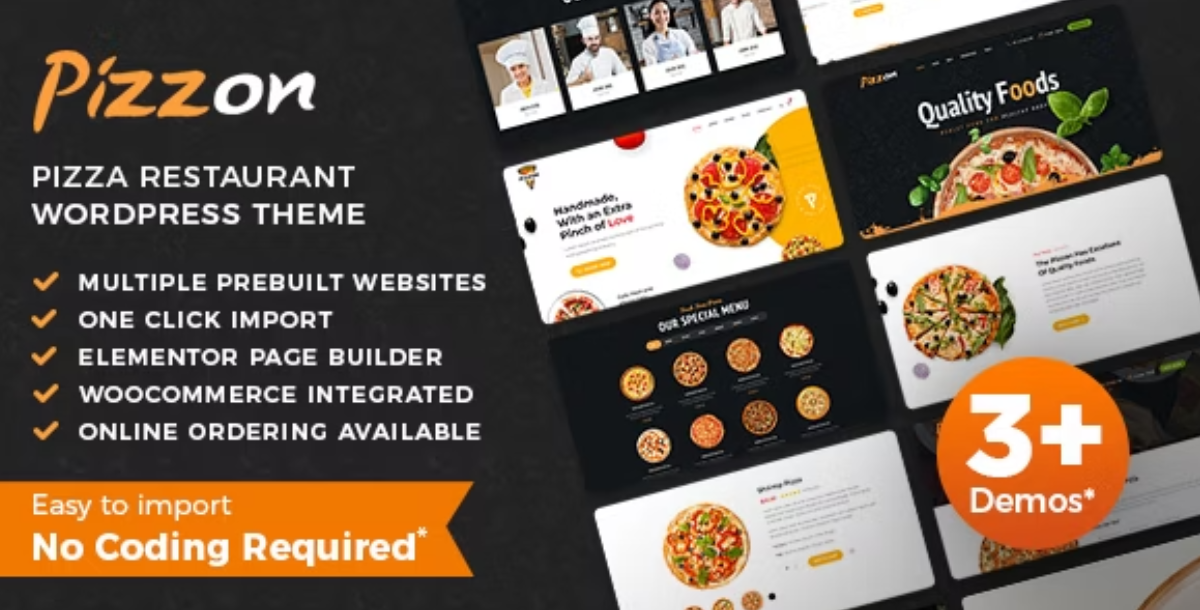 Pizzon | Pizza Restaurant WordPress Theme