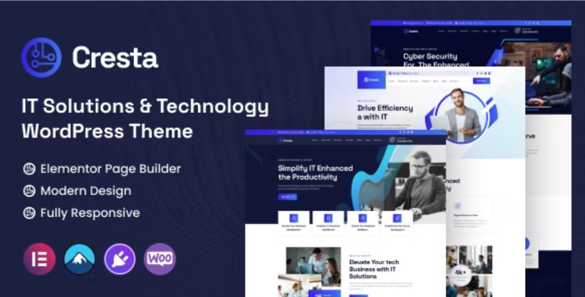 Cresta - IT Solutions & Technology WordPress Theme