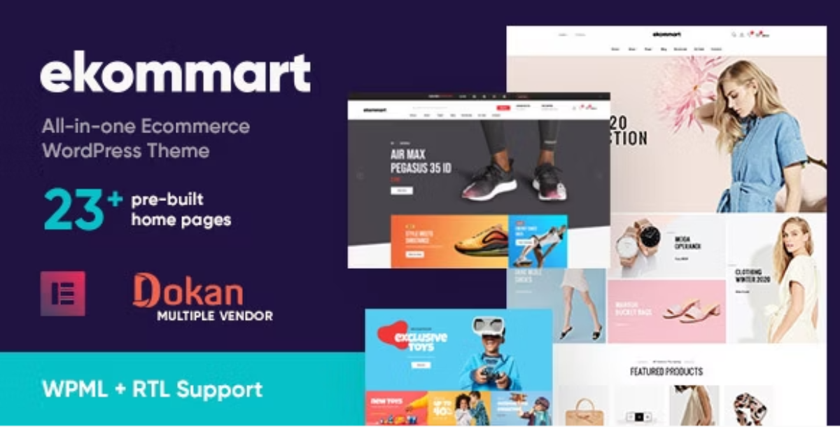 ekommart - All-in-one eCommerce WordPress Theme