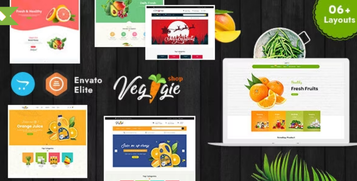 Veggie - OpenCart Multi-Purpose Theme for Organics, Fresh Fruits & Foods