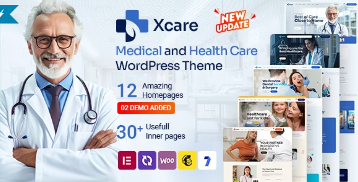 Xcare - Medical and Health Care WordPress Theme