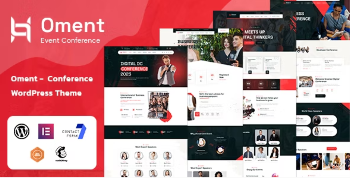 Oment - Event & Conference WordPress Theme