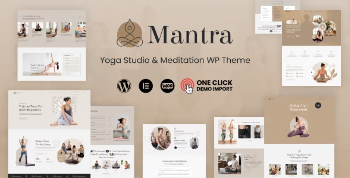 Mantra - Yoga & Meditation WordPress Theme