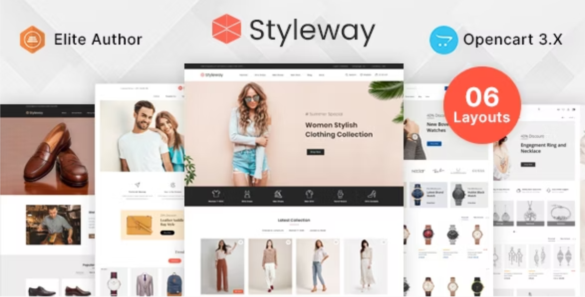 Styleway - Online Fashion OpenCart 3.x Responsive Theme