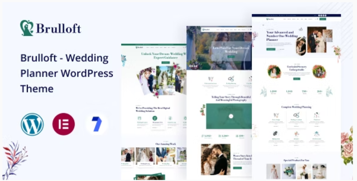 Brulloft – Wedding Planner WordPress Theme