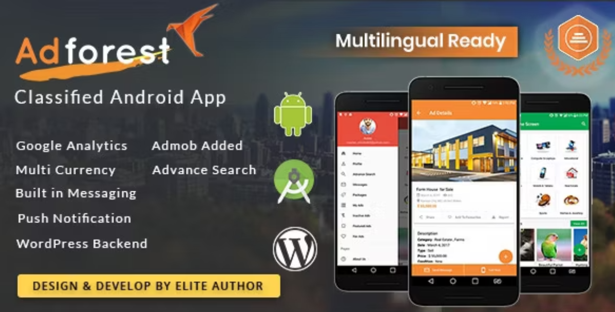 AdForest - Classified Native Android App