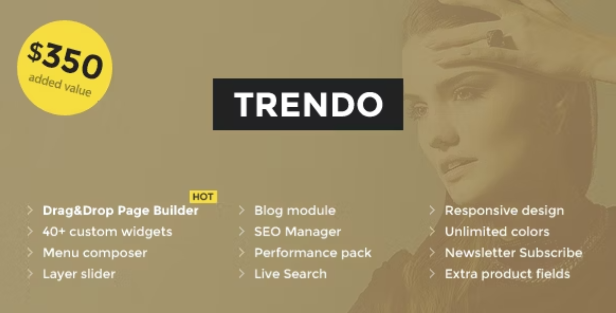 Trendo - Minimalistic Fashion Store OpenCart Theme