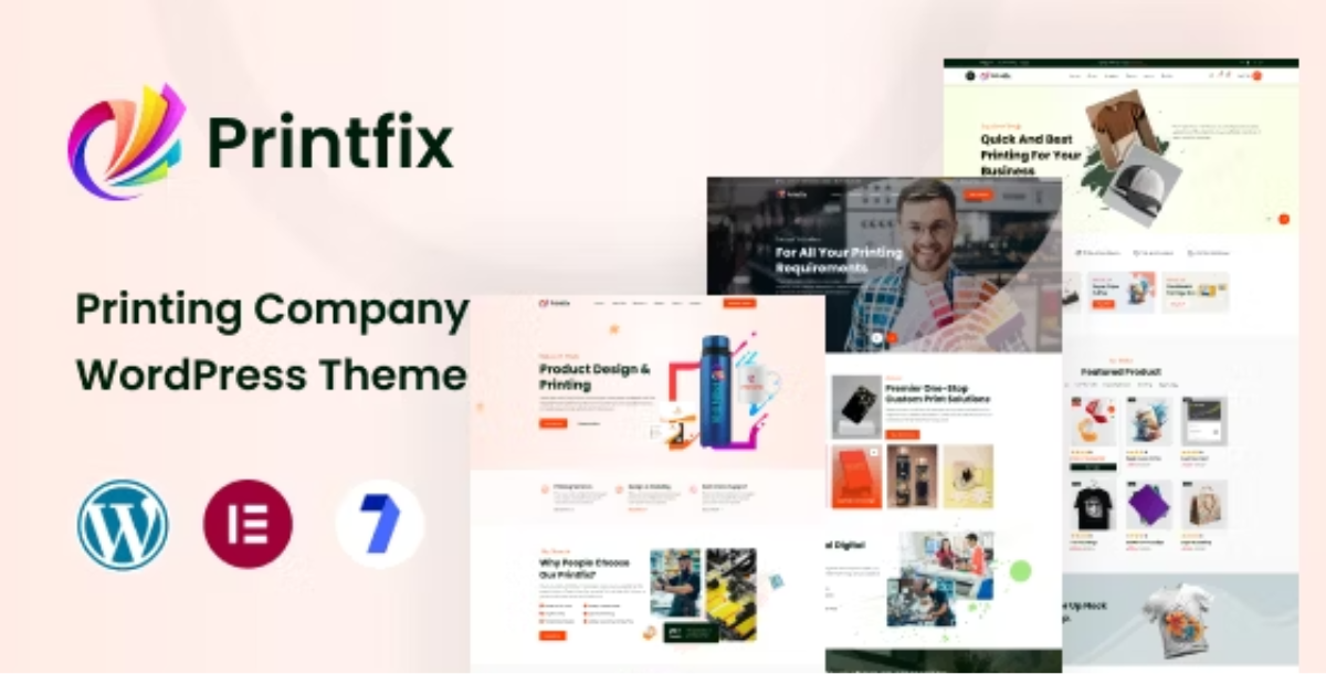 Printfix - Printing Services Company WordPress Theme