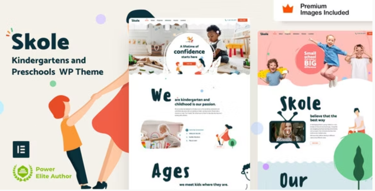 Skole - Kids School WordPress