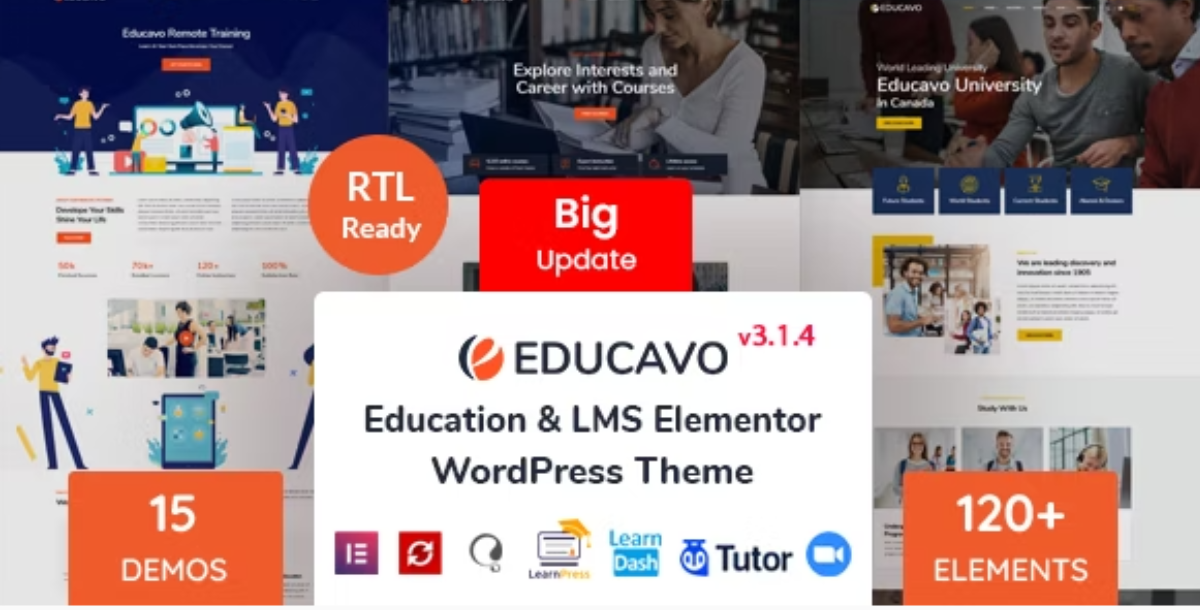 Educavo - Education WordPress Theme