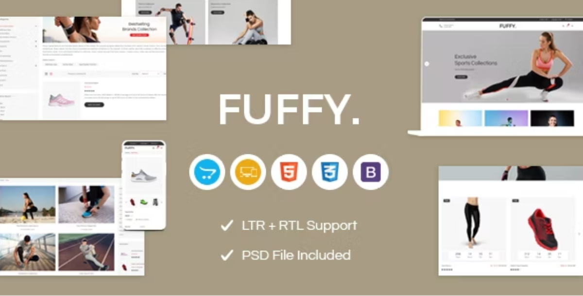 Fuffy - Sports OpenCart Theme