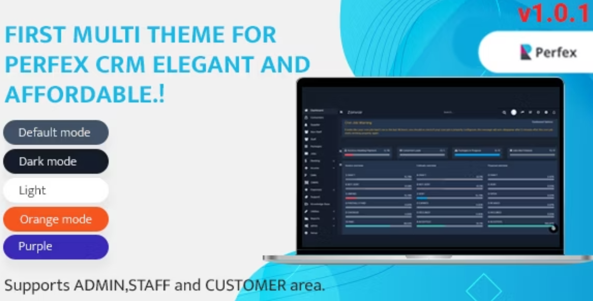 Multi Theme for Perfex CRM