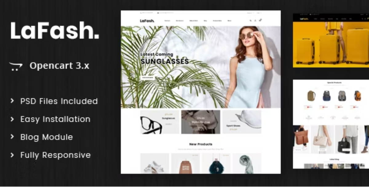 LaFash - Multipurpose OpenCart 3.x Theme
