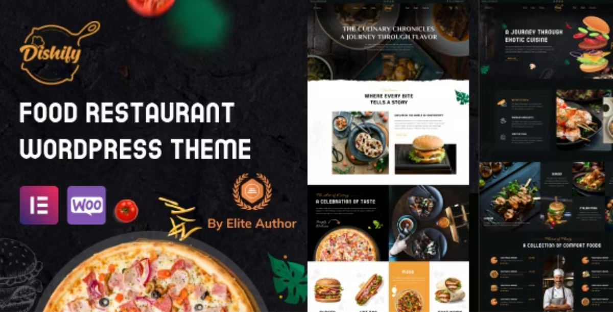 Dishify - Restaurant WordPress Theme