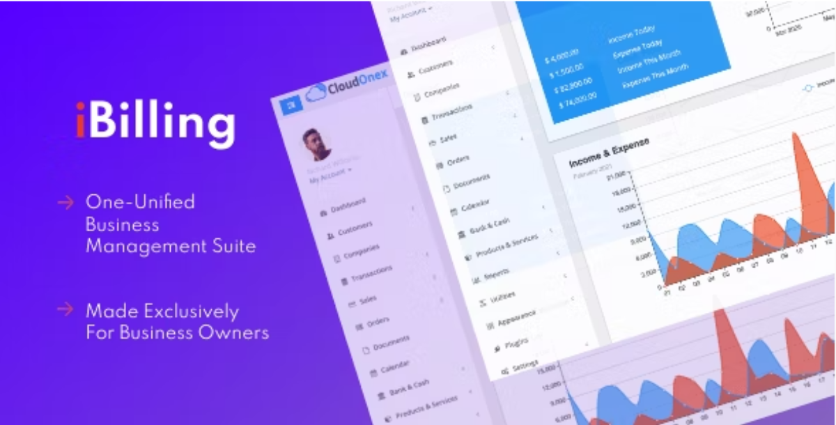 iBilling - CRM, Accounting and Billing Software