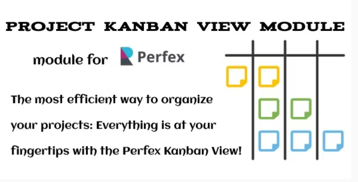 Project Kanban View Module For Perfex CRM