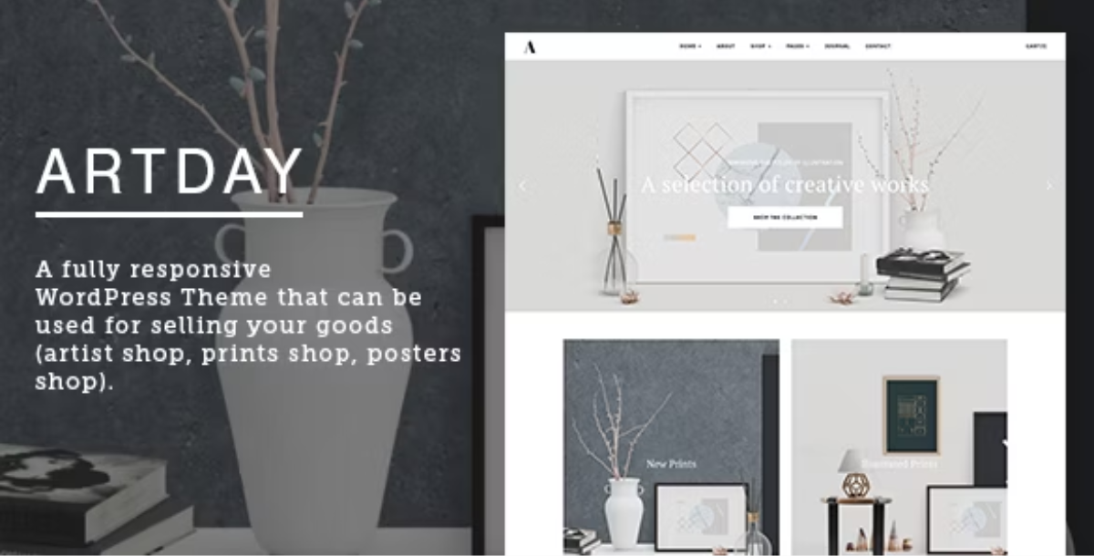 Artday - Creative Artist WordPress Shop