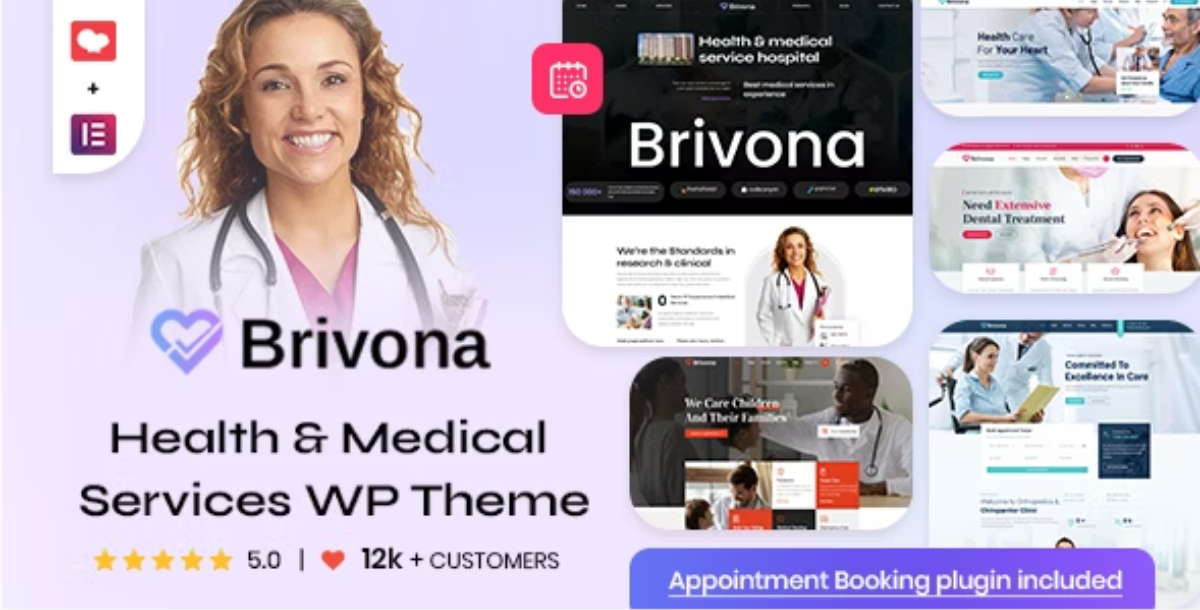 Brivona - Clinical Websites WordPress Theme