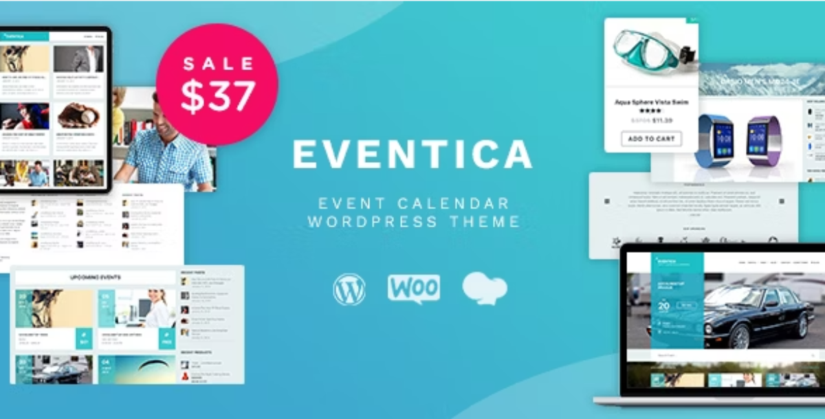 Eventica - Event Calendar & Ecommerce WordPress Theme