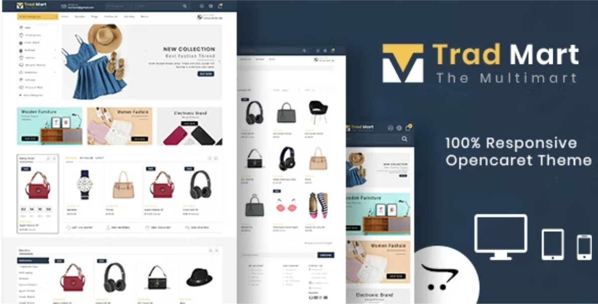 Tradmart - Responsive Multipurpose OpenCart Theme