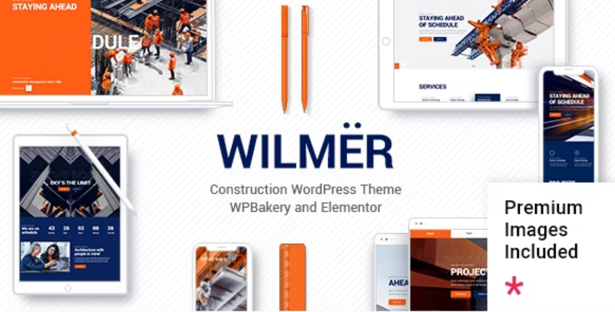 Wilmër - Construction WordPress Theme