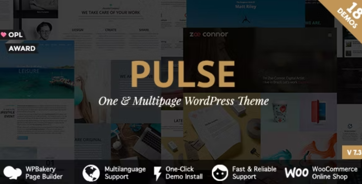 Pulse - Premier WordPress Theme