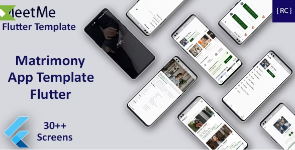 Matrimony Android App + Matrimony iOS App Template| Match Making App | Flutter | MeetMe