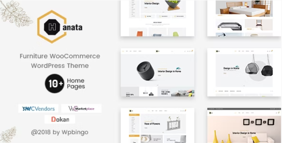 Hanata - Marketplace WooCommerce Furniture Theme